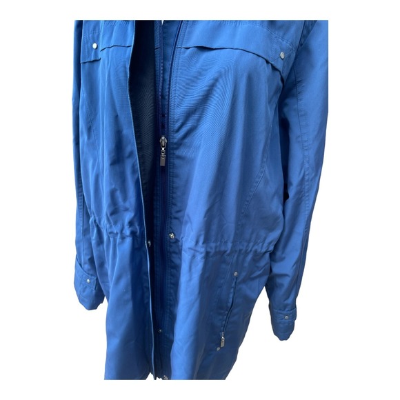 Forecaster of Boston Parka Hooded Jacket Women's Size XL Navy Blue - Picture 4 of 7